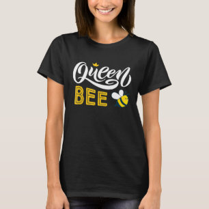 Beekeeper Queen Bee Cute Bees Honey Queen Bee T-Shirt