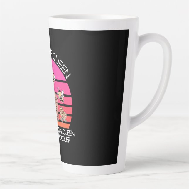Beekeeper Queen Latte Mug (Right)