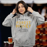 Beekeeper’s T-Shirt Hoodie Raw Autumn Honey<br><div class="desc">Strike up conversation and interest with this warm autumn T-shirt hoodie while promoting your special late season forest honey. Your customers will want to know how it is different,  what to serve it with and learn a few great grill recipes.</div>