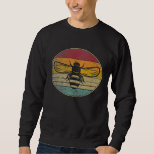 Beekeeper Save The Bees Queen Retro Honey Whispere Sweatshirt