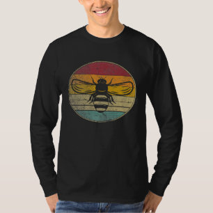 Beekeeper Save The Bees Queen Retro Honey Whispere T-Shirt