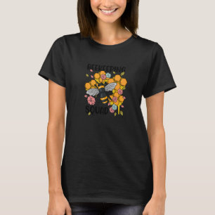 Beekeeper Squad Honey Wildlife Beekeeping T-Shirt