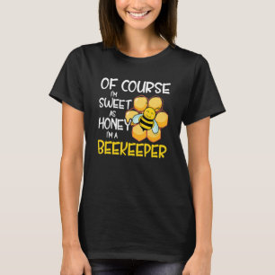 Beekeeper U2013 Honey Farm Honey Farmer Bee Fan Be T-Shirt