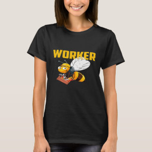 Beekeeper Worker Bee Honey Comb Men Women Kids T-Shirt