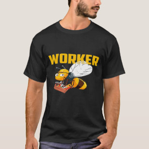 Beekeeper Worker Bee Honey Comb Men Women Kids T-Shirt