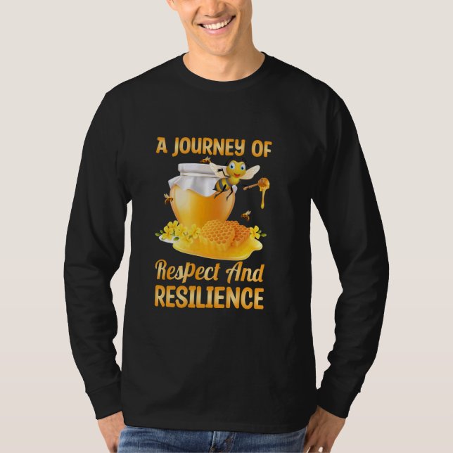 Beekeepers Bee Beekeeping Resilience Beekeeper T-Shirt (Front)