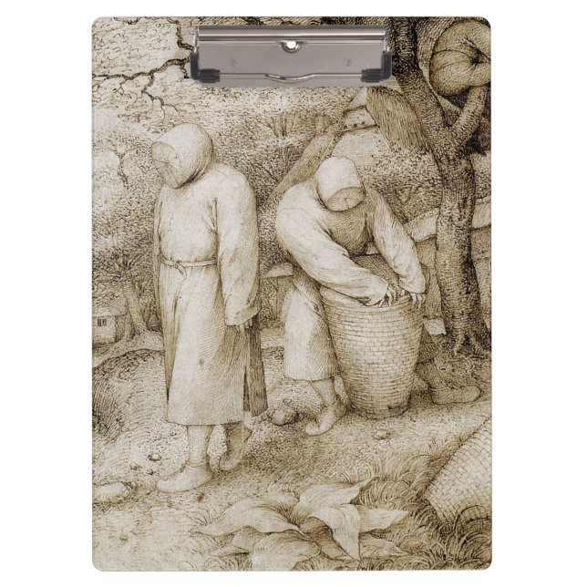 Beekeepers by Pieter Bruegel the Elder Clipboard (Front)