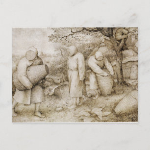 Beekeepers by Pieter Bruegel the Elder Postcard