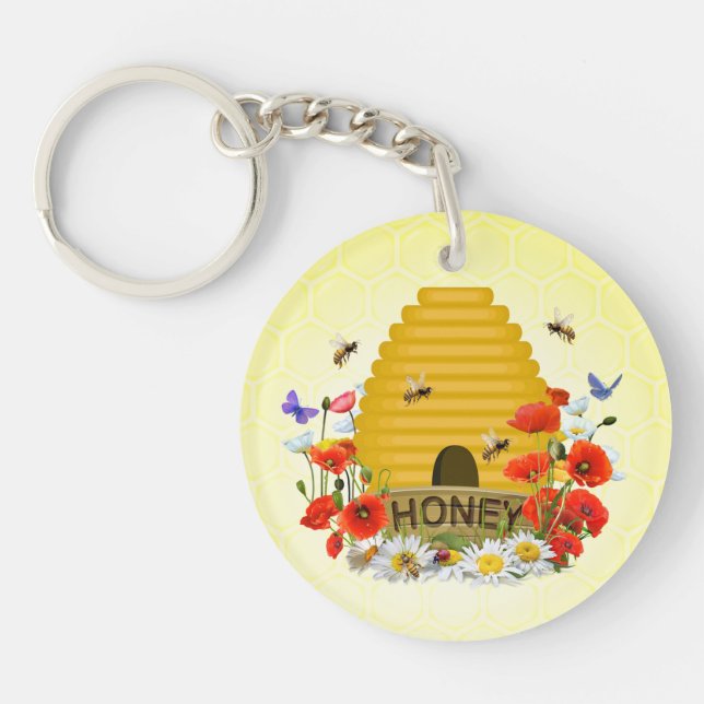 Beekeepers Key Ring (Front)