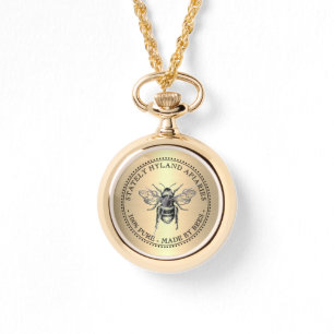 Beekeeper's Metallic Gold 100% PURE MADE BY BEES  Watch