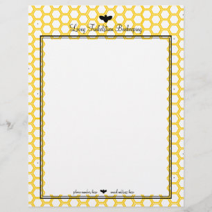 Beekeeper's Paper Letterhead Design