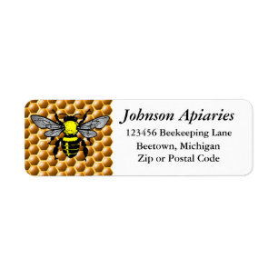 Beekeeping Address Labels