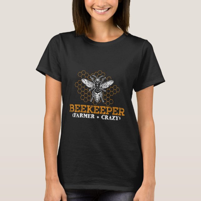 Beekeeping Apparel Beekeeping Merchandise Beekeepe T-Shirt (Front)