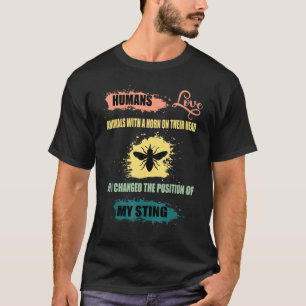 Beekeeping Bee Corn Bee Apiologist Retro Beekeepe T-Shirt