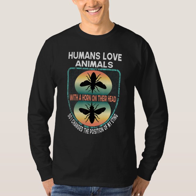 Beekeeping Bee Corn   Bee S Apiologist Retro Beeke T-Shirt (Front)