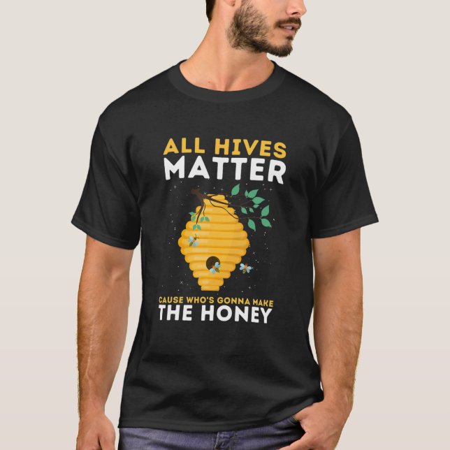 Beekeeping Beekeeper Mead And Honey Farmer T-Shirt (Front)
