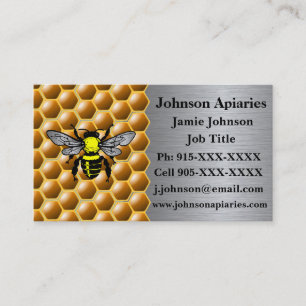 Beekeeping Business Card