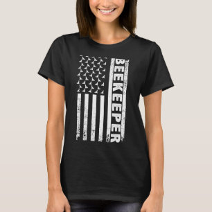 Beekeeping For Men Women USA American Bee 2 T-Shirt
