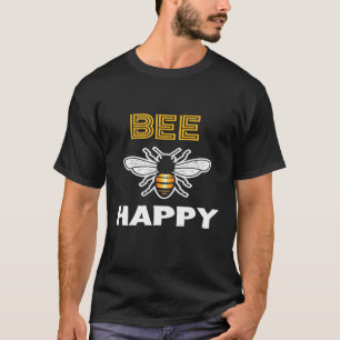 Beekeeping - I Love Bee Happy Beekeeper T-Shirt