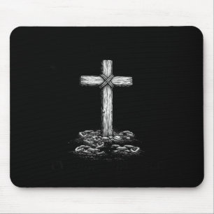 Been Chains Gone Set Cross Christian Mouse Mat