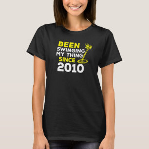 Been Swinging My Thing Since 2010 Metal Detector H T-Shirt