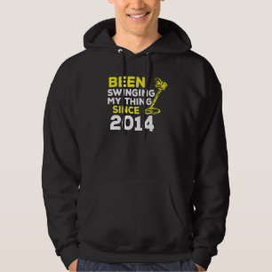 Been Swinging My Thing Since 2014 Metal Detector H Hoodie