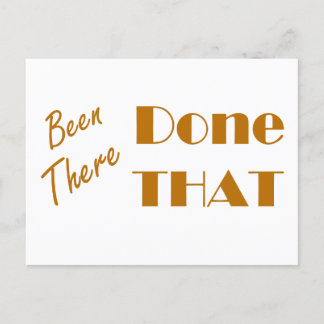 Been There Done That, daily affirmation flash card