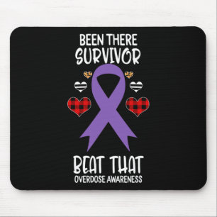 Been There Survivor Beat That Overdose Awareness R Mouse Mat