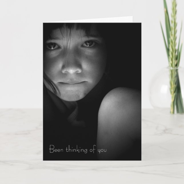 Been thinking of you card (Front)