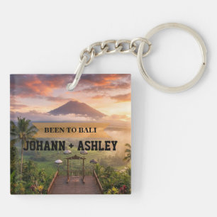 Been To Bali Indonesia Travel Souvenir Keychain