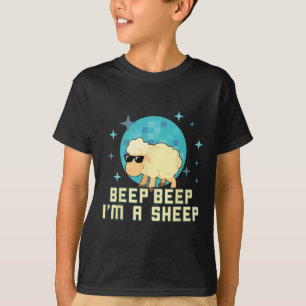 Beep Beep I'm A Sheep Funny Farm Animal Novelty Gi T-Shirt