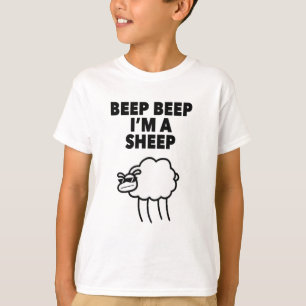 Beep Beep I'm A Sheep Meme Tee Shirt