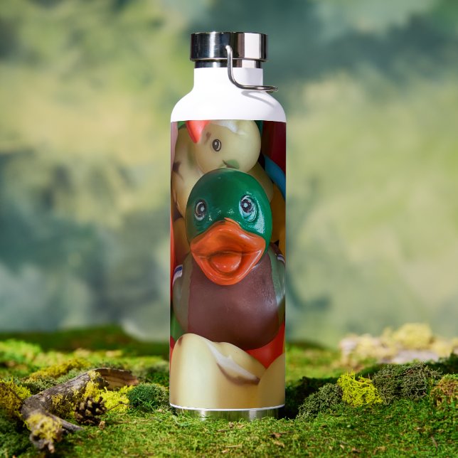 "Beep Beep" Mallard  Water Bottle (Outdoor)