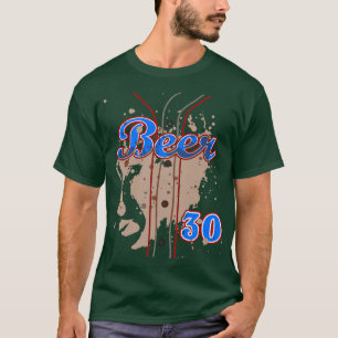 BEER 30 Beer Drinker Halloween Costume Tailgate Pa T-Shirt