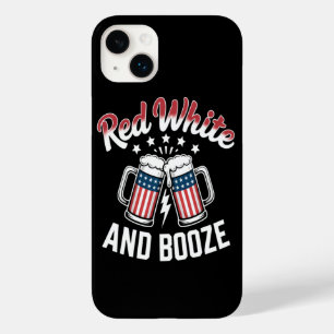Beer 4th Of July , Patriotic Party Case-Mate iPhone 14 Plus Case