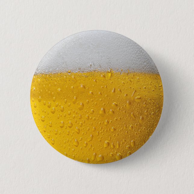 Beer 6 Cm Round Badge (Front)