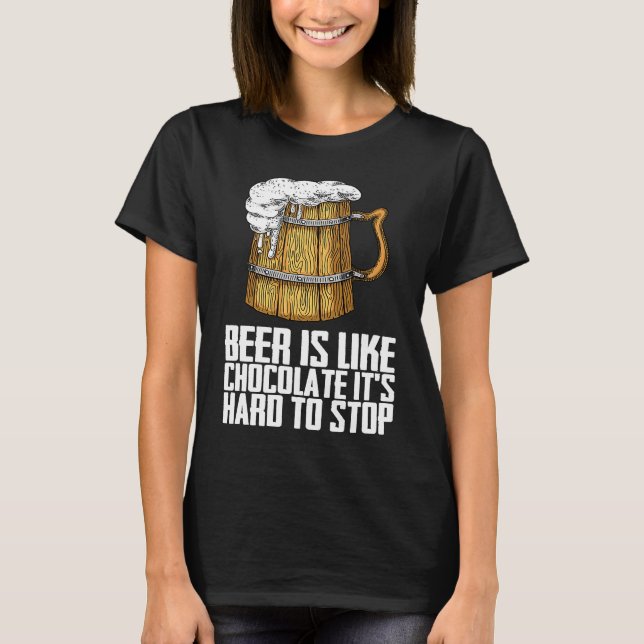 Beer  Alcohol  Beer drinking  1 T-Shirt (Front)