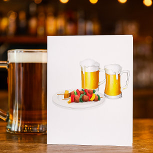 Beer And Barbecue Invitations