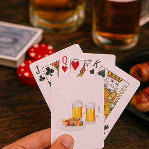 Beer And Barbecue Playing Cards
