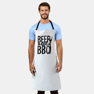 Beer and BBQ Apron