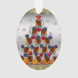 Beer and Chips Ornament