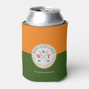BEER AND GOLF  golf-player  Can Cooler