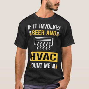 Beer And HVAC T-Shirt