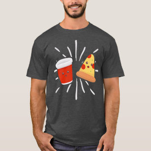 Beer And Pizza Cute Funny Best Friends Pizza  200  T-Shirt
