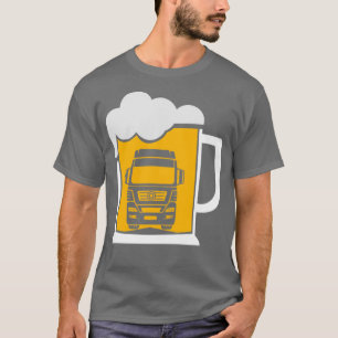 Beer and road gift truck T-Shirt