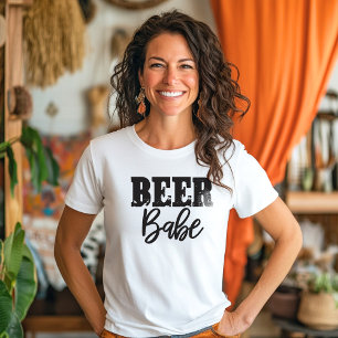 Beer Babe   Funny Women’s Beer T-Shirt