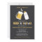 Beer & BabyQ Baby Shower Invitation, Bbq Invite
