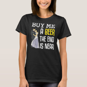 Beer Bachelor Drinking Humour Celebration T-Shirt
