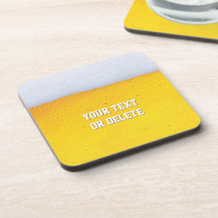 Beer Background Coasters (set of 4)