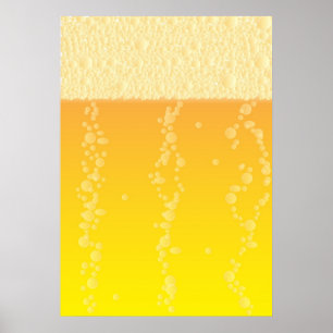 Beer Background Poster